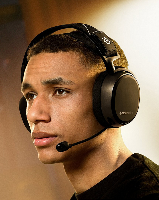 Игровая гарнитура Steelseries Arctis 9 61484 (Black) купить в интернет-магазине icover