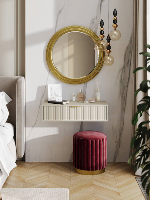 Консоль подвесная RIDBERG LUGANO 1Я (Cashmere/Gold) купить в интернет-магазине icover