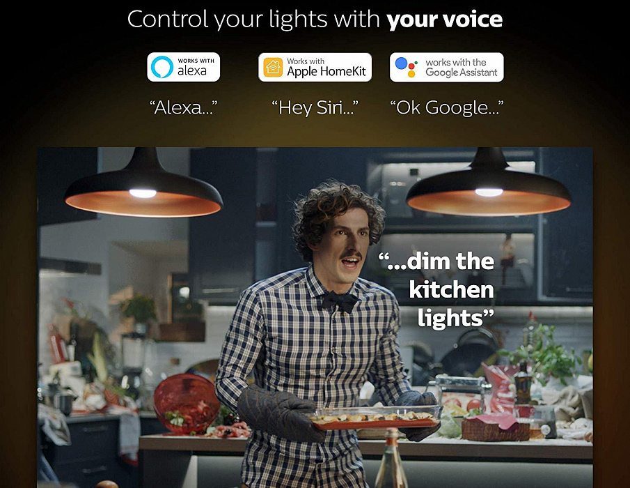 Умная светодиодная лампа Philips Hue White Ambiance GU10 (White) купить в интернет-магазине icover
