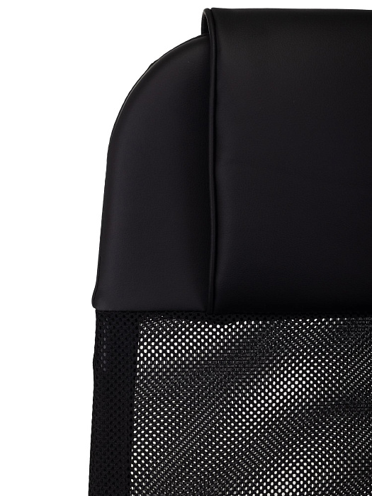 Кресло руководителя Бюрократ CH-NOVA SL сетка/ткань/металл (Black/Chrome) купить в интернет-магазине icover