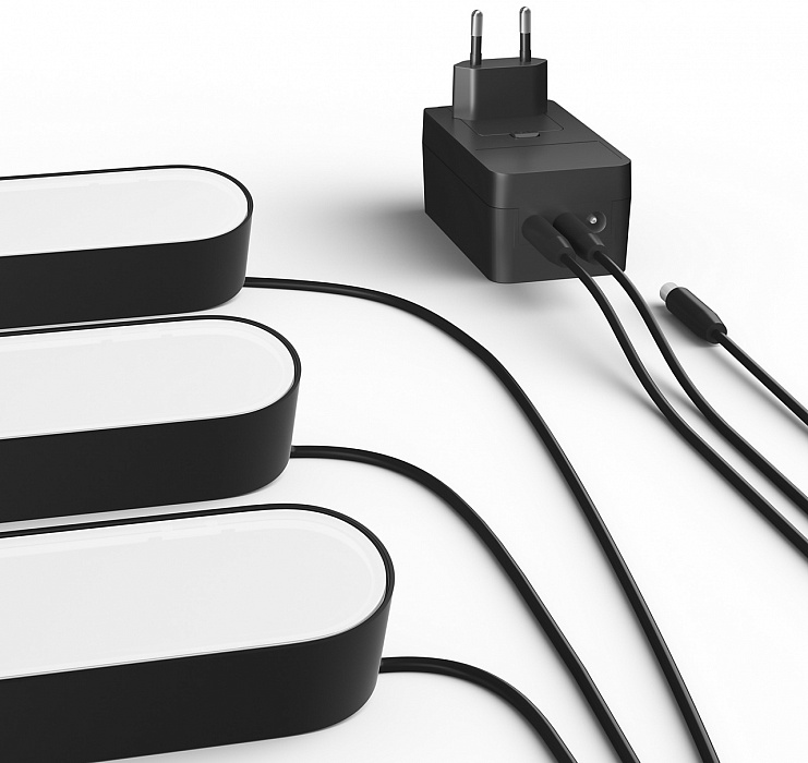 Комплект умных светодиодных ламп Philips Hue Play 2 шт (Black) купить в интернет-магазине icover
