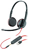 Компьютерная гарнитура Plantronics Blackwire 3225 USB-A/3.5mm (Black) купить в интернет-магазине icover