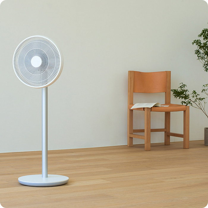 Напольный вентилятор Xiaomi SmartMi DC Natural Wind Fan 2 (White) купить в интернет-магазине icover