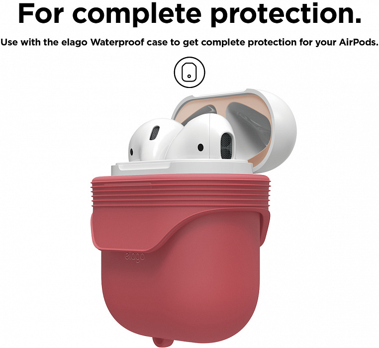 Защитная пластина Elago Dust Guard (EAP-GUARD-MRG-2S) для наушников Apple AirPods (Matt Rose Gold) купить в интернет-магазине icover