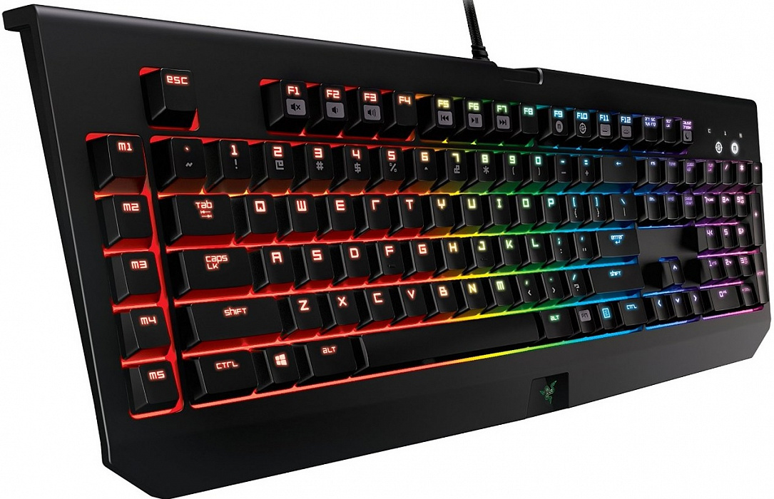 Razer BlackWidow Chroma Stealth (RZ03-01220800-R3M1) - игровая клавиатура (Black) купить в интернет-магазине icover