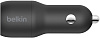 Автомобильное зарядное устройство Belkin Boost Up Dual USB-A 24W CCB001btBK (Black) купить в интернет-магазине icover