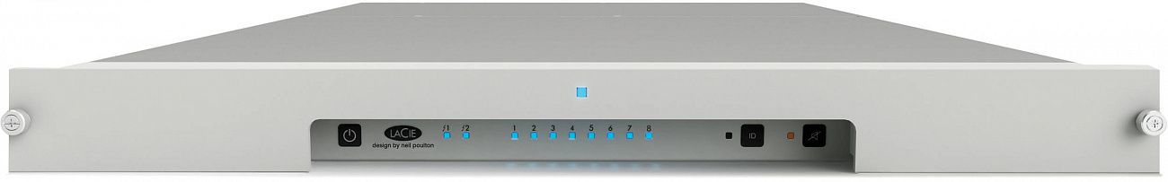 Сетевое хранилище LaCie 8big Rack Thunderbolt 2 64Tb STGM64000400 (Silver) купить в интернет-магазине icover