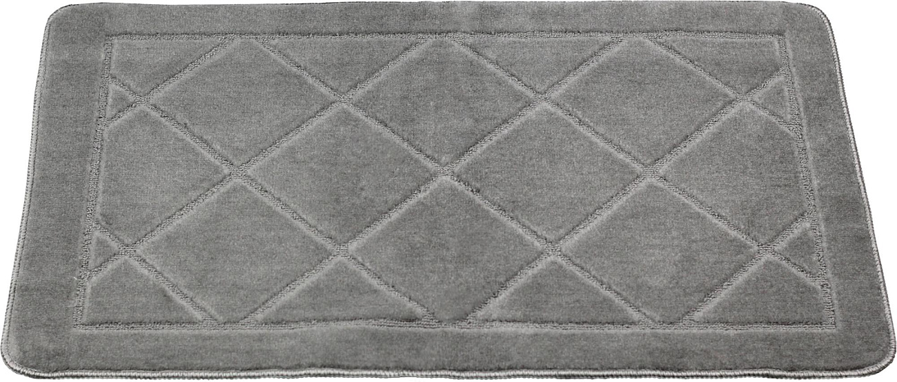 Набор ковриков для ванной Ridberg Ромб 100х60, 60x50 (Grey) купить в интернет-магазине icover