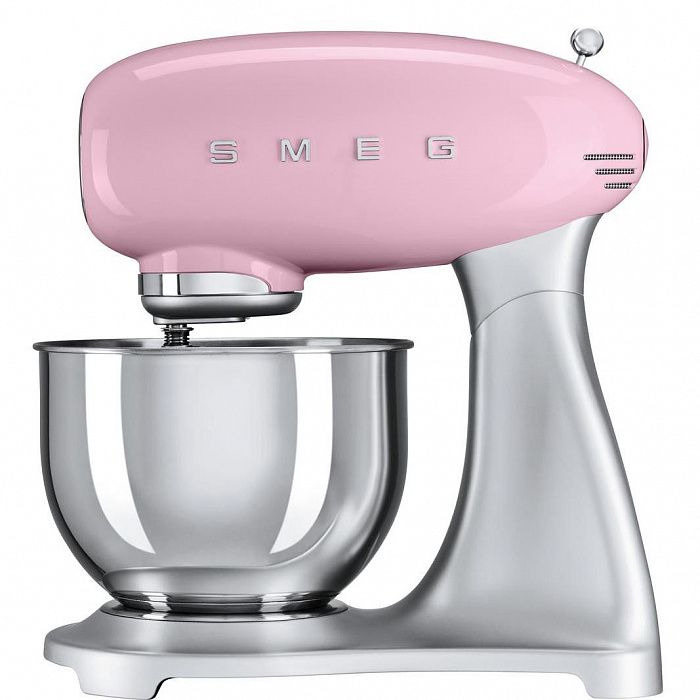 Планетарный миксер Smeg SMF01PKEU (Rosa) купить в интернет-магазине icover