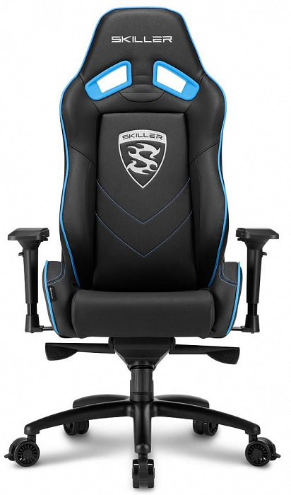Игровое кресло Sharkoon Skiller SGS3 (Black/Blue) купить в интернет-магазине icover