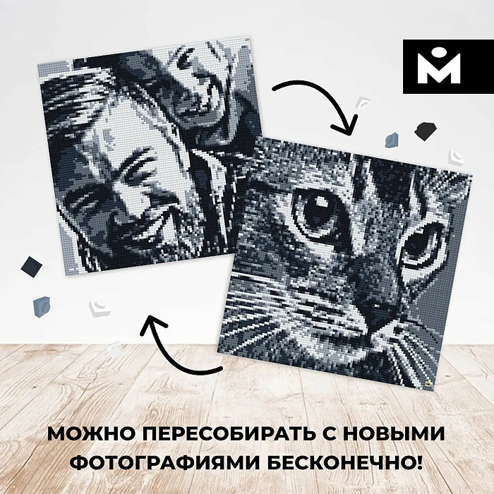 Фото-конструктор Mozabrick Набор L купить в интернет-магазине icover