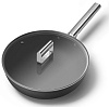Сковорода Wok Smeg CKFW3001BLM (Black) купить в интернет-магазине icover