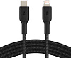 Кабель для iPod, iPhone, iPad Belkin Boost Charge USB-C/Lightning 1m CAA004bt1MBK (Black) купить в интернет-магазине icover