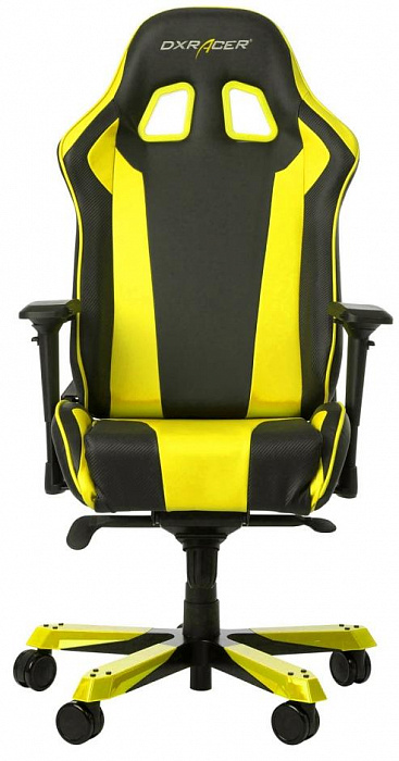 Игровое кресло DXRacer OH/KS06/NY (Black/Yellow) купить в интернет-магазине icover