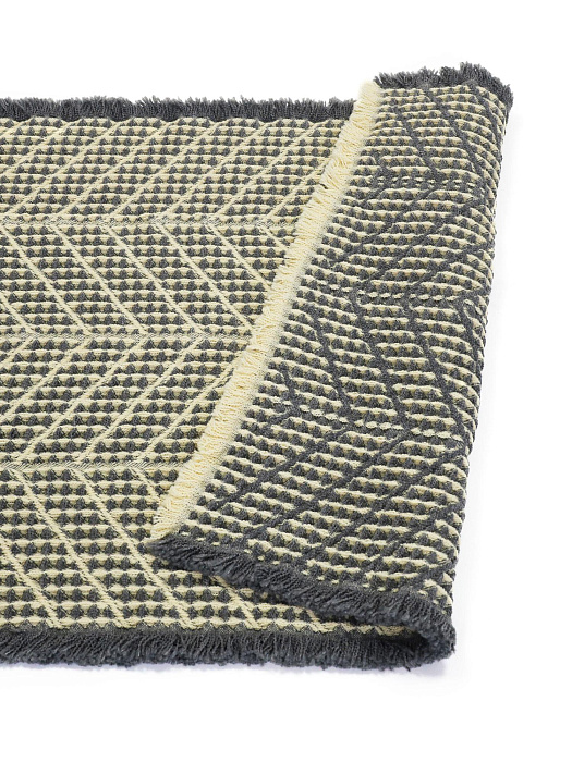 Коврик вафельный для ванной Ridberg 90x60 см (Blue zigzag) купить в интернет-магазине icover