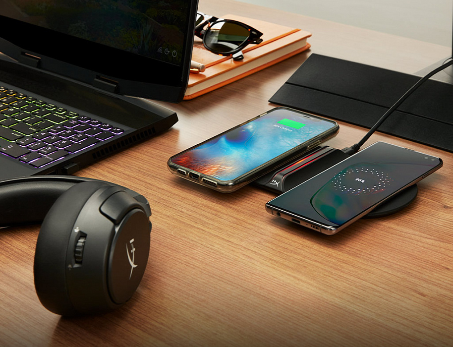 Беспроводная зарядная станция HyperX ChargePlay Base Qi (HX-CPBS-C) купить в интернет-магазине icover