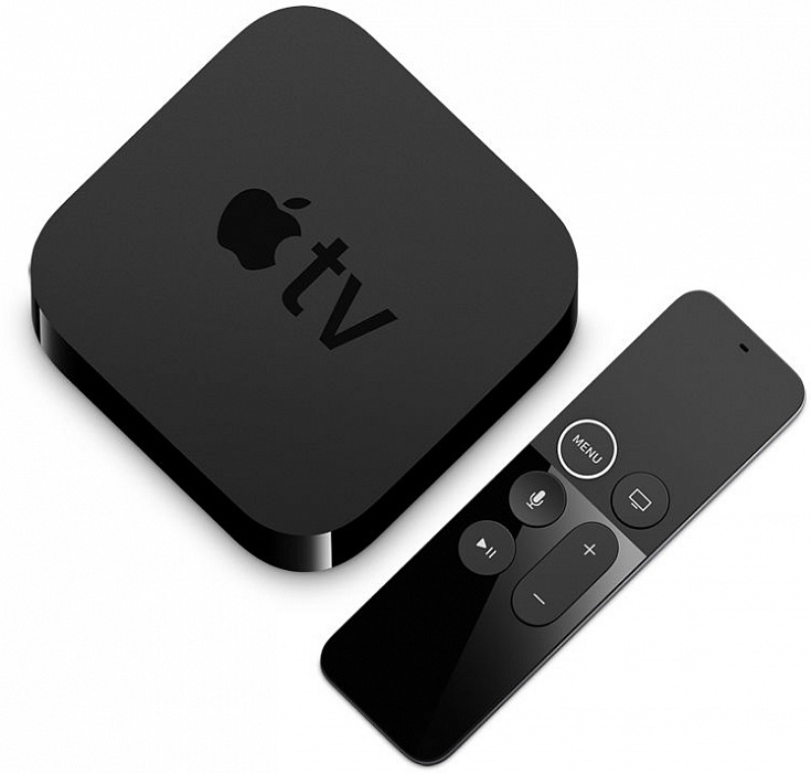 Медиаплеер Apple TV 4K 64Gb MP7P2RS/A (Black) купить в интернет-магазине icover