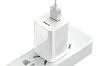 Зарядное устройство Baseus Travel Wall Charger американская вилка (White) купить в интернет-магазине icover