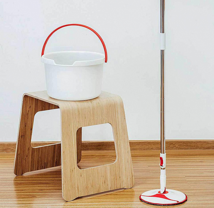 Набор для уборки Xiaomi Rotary Mop Set YD-02 (Red/Grey) купить в интернет-магазине icover