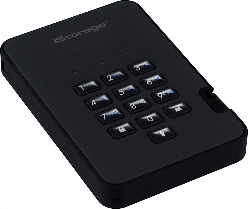 Внешний диск iStorage DiskAshur 2 128Gb IS-DA2-256-SSD-128-B (Black) купить в интернет-магазине icover
