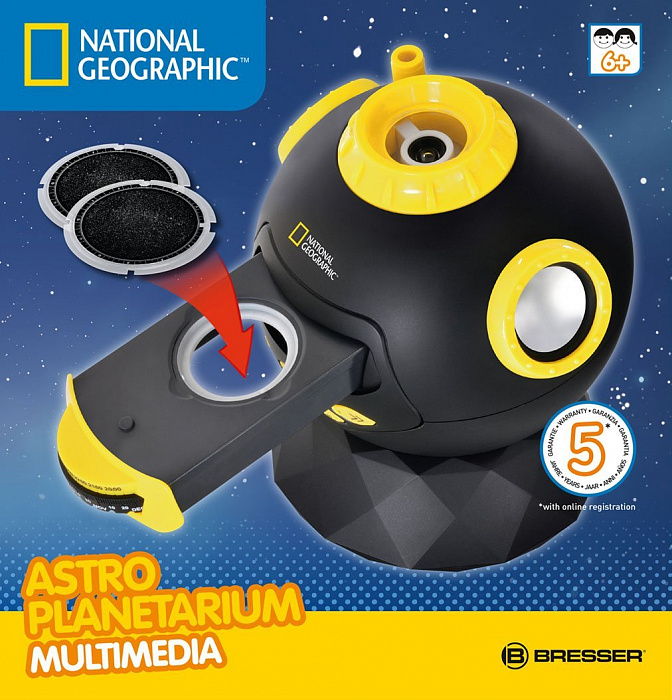 Bresser National Geographic Astro Planetarium (9105000) - домашний планетарий  купить в интернет-магазине icover