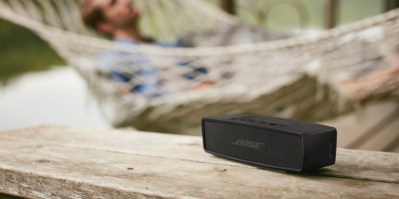 Портативная акустика Bose SoundLink Mini II 835799-0100 (Triple Black) купить в интернет-магазине icover