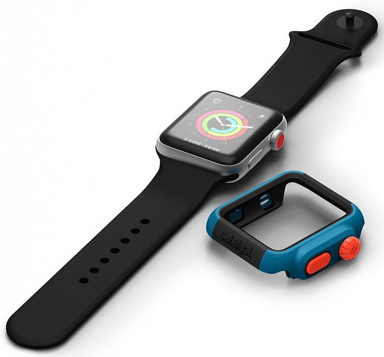Чехол Catalyst Impact Protection (CAT42DROP3TBFC) для Apple Watch/Series 2/3 42mm (Blueridge/Sunset) купить в интернет-магазине icover