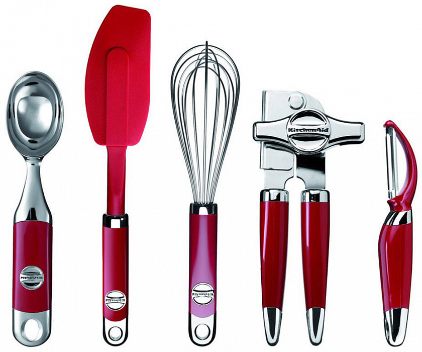 Кондитерская лопатка KitchenAid KS032ER (Red) купить в интернет-магазине icover