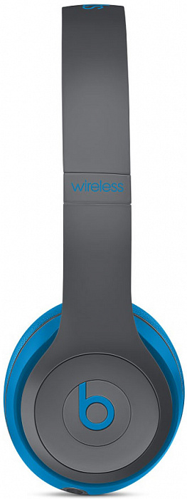 Beats by Dr. Dre Solo 2 Wireless (Active Collection) - беспроводные накладные наушники (Flash Blue) купить в интернет-магазине icover