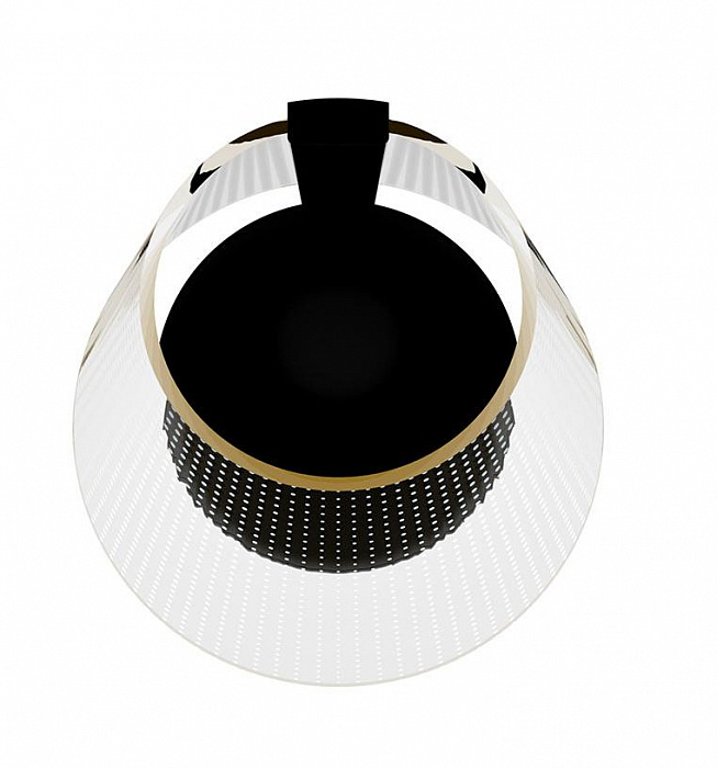 Светильник HomeTree Kong Dots (D160-W-DOTS) с беспроводной зарядкой (Black) купить в интернет-магазине icover