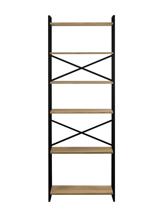Стеллаж лофт RIDBERG CHICAGO 6 полок (Oak) купить в интернет-магазине icover