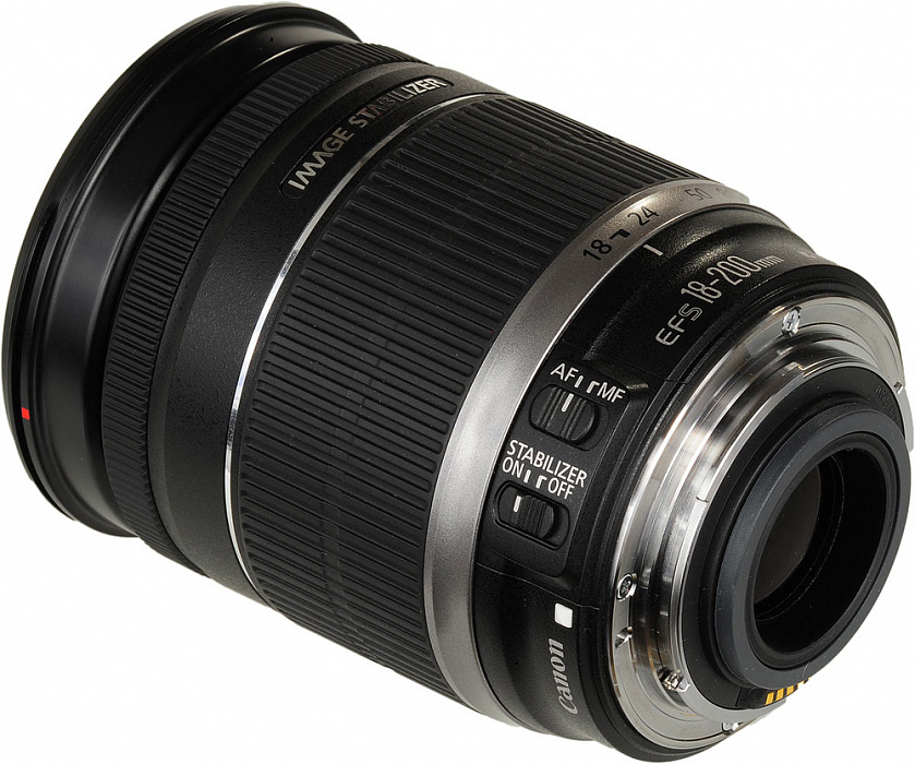 Объектив Canon EF-S 18-200mm f/3.5-5.6 IS купить в интернет-магазине icover