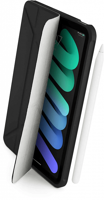 Чехол Pipetto Origami (P055-49-S) для iPad Mini 6 (Black) купить в интернет-магазине icover