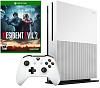 Игровая консоль Xbox One S 1Tb (234-00948-RE2) Resident Evil 2 (White) купить в интернет-магазине icover