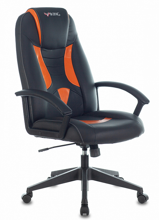 Игровое кресло Бюрократ VIKING-8 (Black/Orange) купить в интернет-магазине icover
