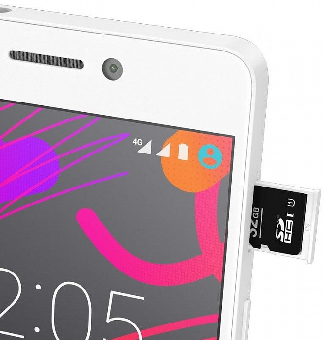 Смартфон BQ Aquaris M5.5 16GB 2GB (White) купить в интернет-магазине icover