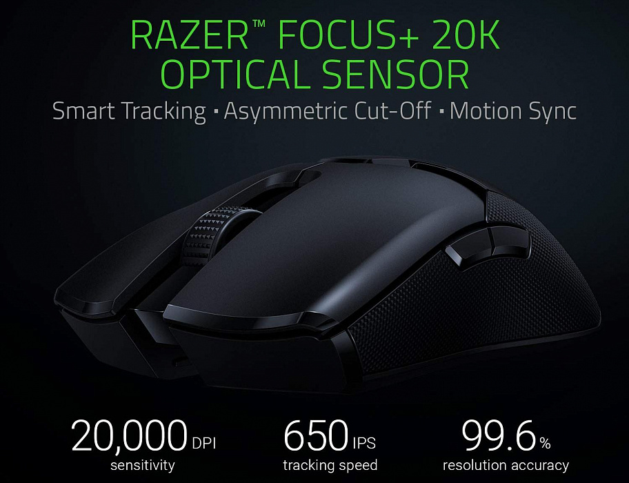 Игровая мышь Razer Viper Ultimate Wireless RZ01-03050100-R3G1 (Black) купить в интернет-магазине icover