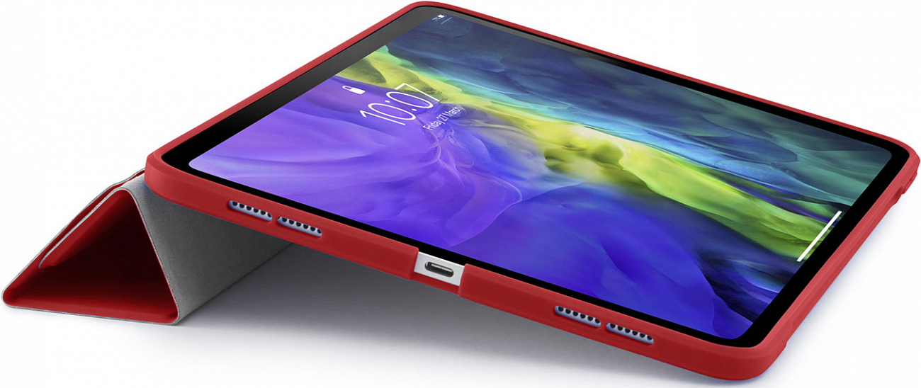 Чехол Pipetto Origami (P045-53-5TPU) для iPad Pro 11" 2020 (Red) купить в интернет-магазине icover