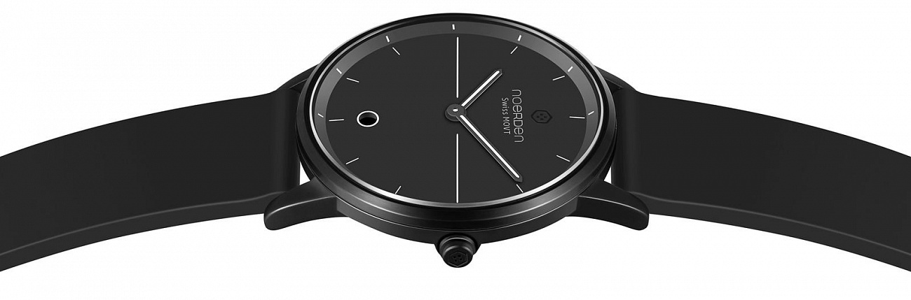 Гибридные смарт-часы Noerden MATE (Black) купить в интернет-магазине icover
