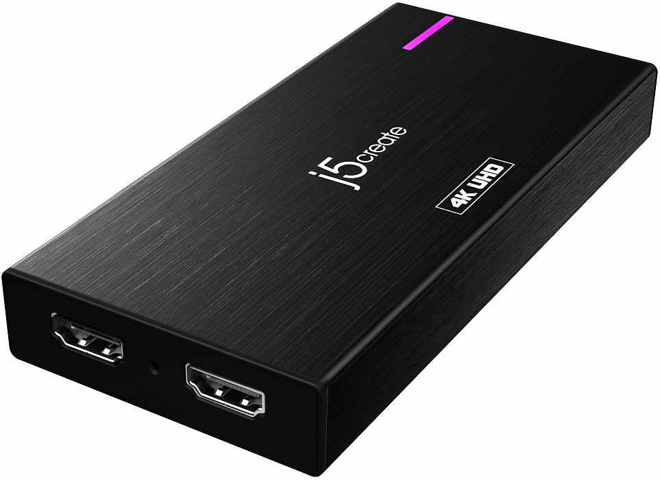 Внешняя карта видеозахвата j5create Game Capture Station HDMI to USB-C (JVA04) купить в интернет-магазине icover