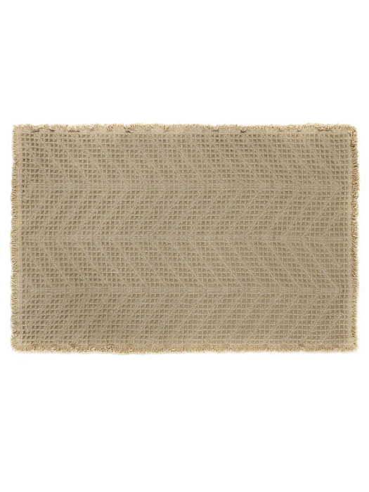 Коврик вафельный для ванной Ridberg 90x60 см (Biege zigzag) купить в интернет-магазине icover