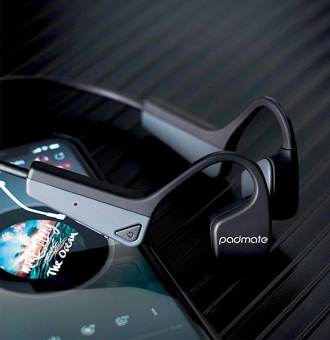 Беспроводные спортивные наушники Padmate S30 (Black) купить в интернет-магазине icover