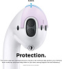 Держатель Elago Secure Fit (EAP-PADSM-PKLV) для наушников Apple AirPods (Lovely Pink/Lavender) купить в интернет-магазине icover