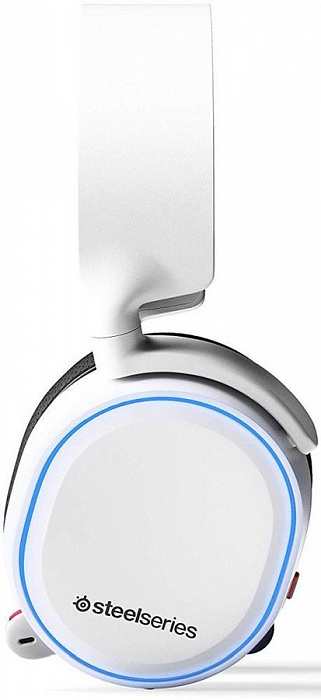 Наушники с микрофоном Steelseries Arctis 5 2019 Edition (White) купить в интернет-магазине icover
