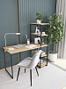 Стол-стеллаж лофт RIDBERG MEMPHIS (Oak/Black) купить в интернет-магазине icover