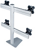 Кронштейн ErgoFount RSST-8040/4 для 4 мониторов 24" (Steel) купить в интернет-магазине icover