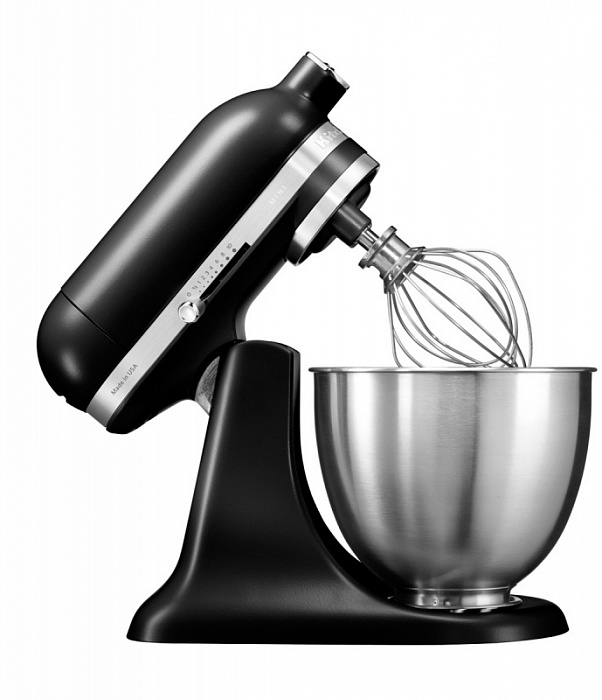 Планетарный миксер KitchenAid Artisan Mini 5KSM3311XEBM (Black Matte) купить в интернет-магазине icover