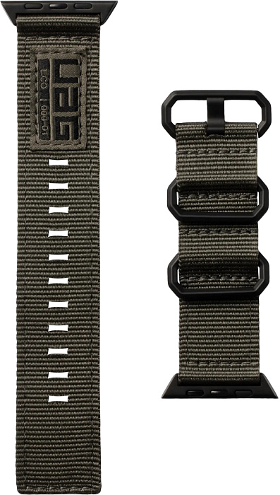 Ремешок UAG Nato Eco Strap (194001117245) для Apple Watch 49 / 45 / 44 / 42 mm (Foliage Green) купить в интернет-магазине icover