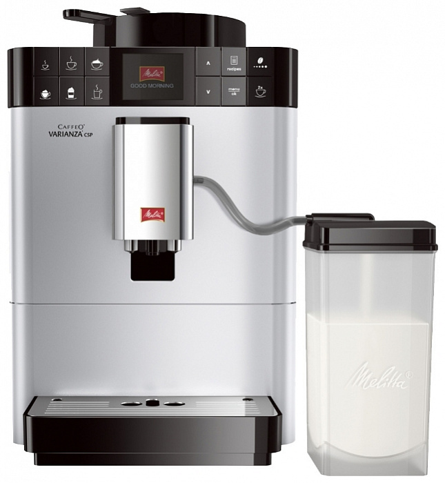 Кофемашина Melitta Caffeo Varianza CSP F570-101 (Silver) купить в интернет-магазине icover
