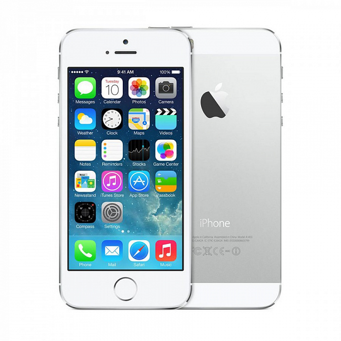 Apple iPhone 5S 16Gb Silver (FF353RU/A) - восстановленный купить в интернет-магазине icover